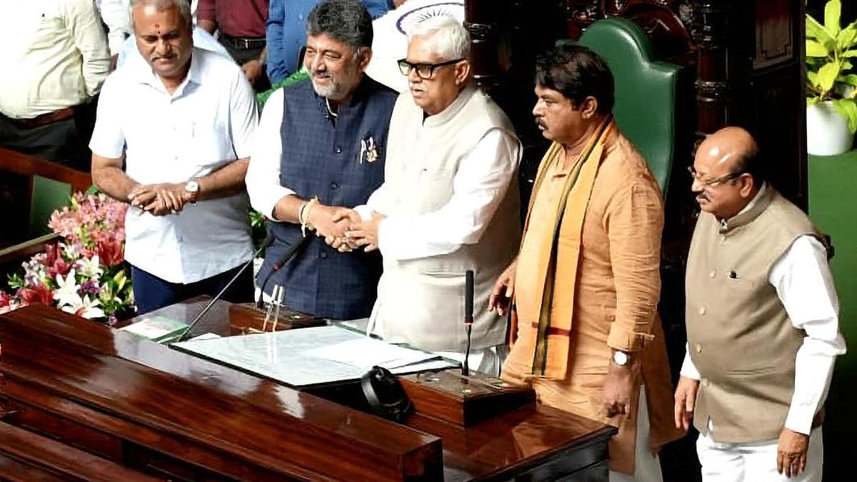 ‘Ron Gowdru’ G.S. Patil unanimously elected Karnataka Assembly Speaker