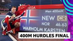 Warholm becomes a four-time European 400m hurdles champion