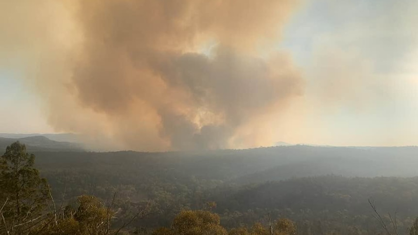 Emergency warning issued for South Burnett bushfire
