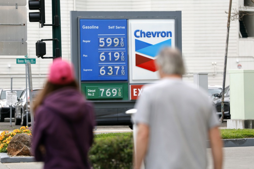 Trump demands lower gas prices from oil companies, chides Chevron CEO