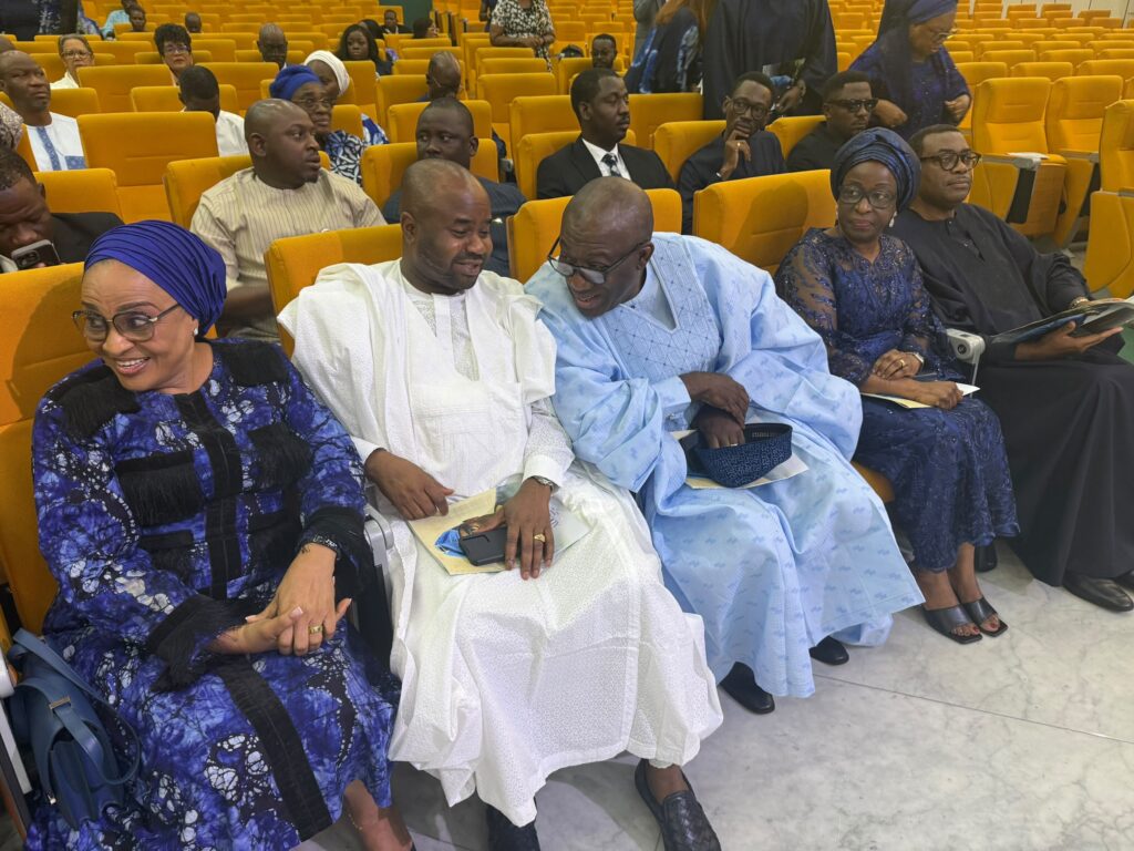 PHOTOS: Osinbajo, Alex Otti, Fashola attend funeral service of Kemi Adeosun’s husband in Lagos