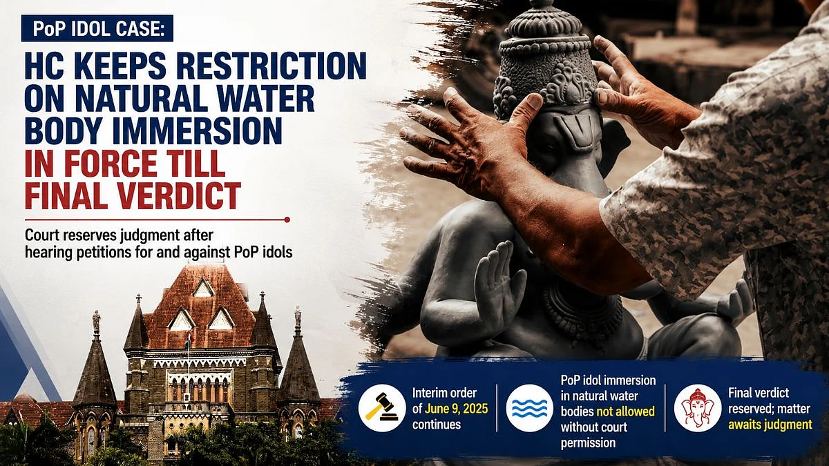 PoP Idol Case: Bombay HC Keeps Restriction On Natural Water Body Immersion In Force Until Final Verdict