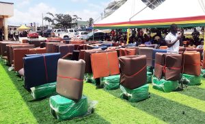 Kwadaso Assembly distributes 200 Mattresses, Chop boxes to SHS freshers