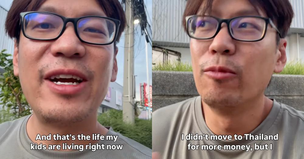 S'porean man who moved to Thailand 14 years ago says he would never come back, kids are 'living a really good life' now