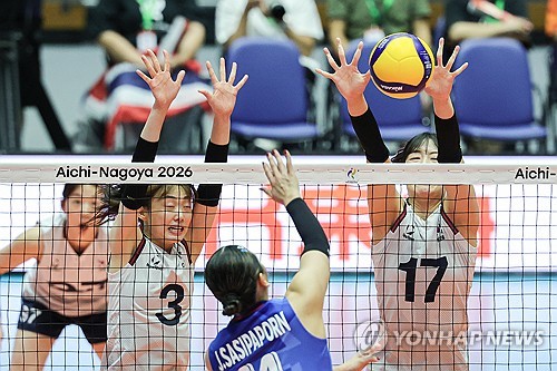 (Asiad) S. Korea's women's volleyball team finishes Asian Games without medal