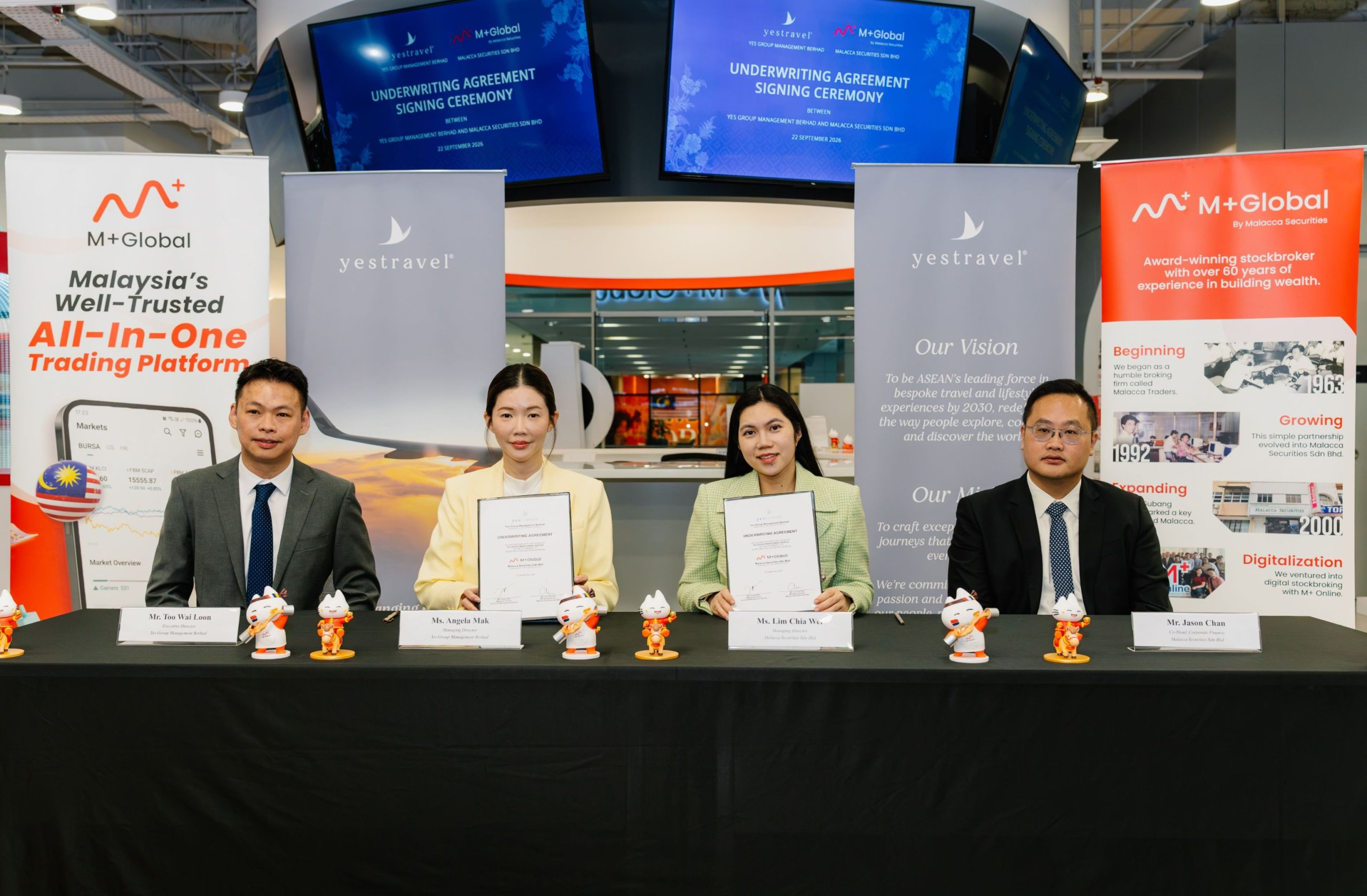 Yes Group inks underwriting agreement ahead of ACE Market listing