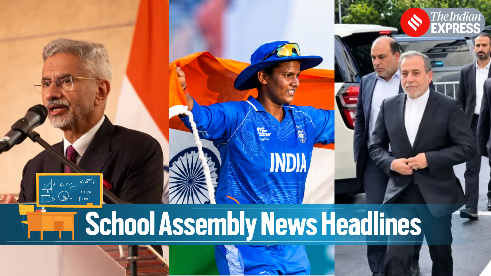 Today News Headlines for School Assembly, September 23, 2026: Women cricket team brings first gold for India in Asian Games