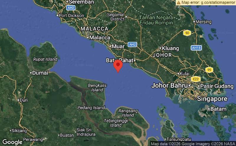 Public urged to stay calm after weak 4.4-magnitude quake off Batu Pahat