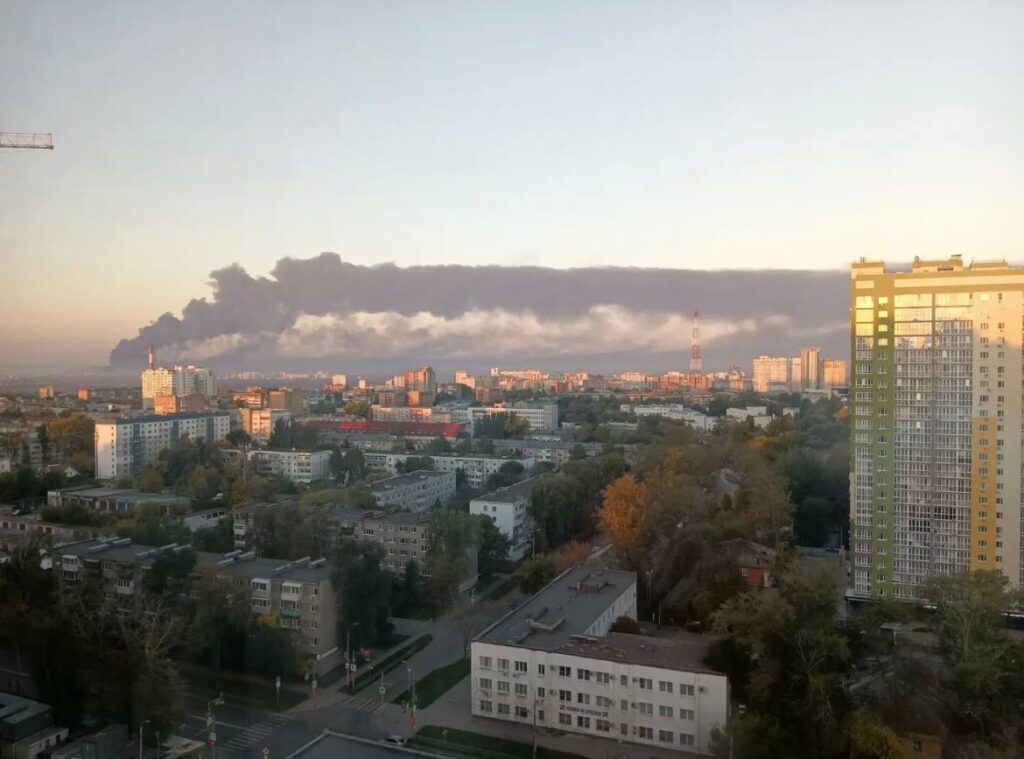 Ukraine shut down this Samara refinery in June—now its drones are back, and both distillation units are burning again