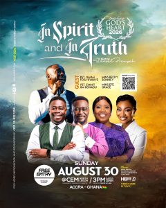 Denzel Prempeh Set to Lead Worship at ‘Touching God’s Heart 2026’ on August 30