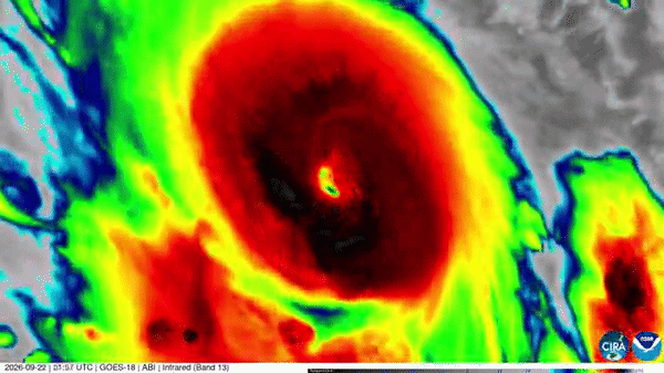 Hurricane Polo explodes into a Category 5 storm off Mexico