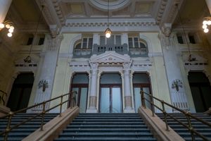 Exchange Palace (Tőzsdepalota) in Budapest, Hungary