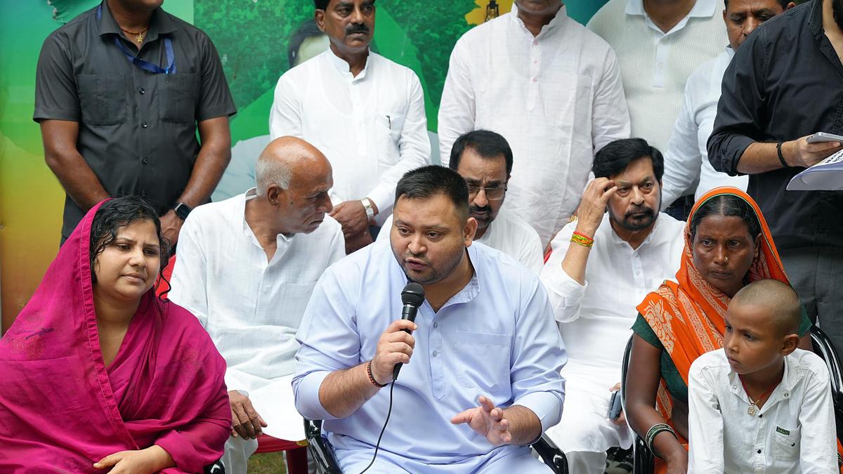 Tejashwi seeks Samrat Choudhary’s resignation over Jamui incident