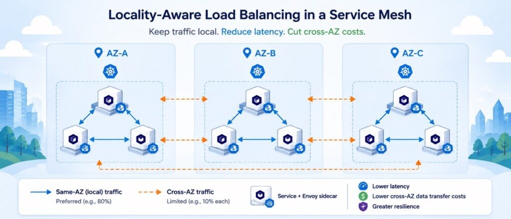 The Hidden Cost of “Just Works” Load Balancing in a Service Mesh