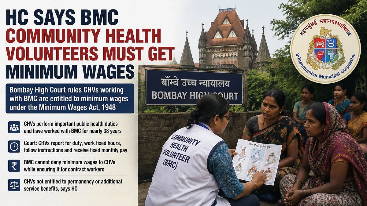 Bombay HC Says BMC Community Health Volunteers Must Get Minimum Wages