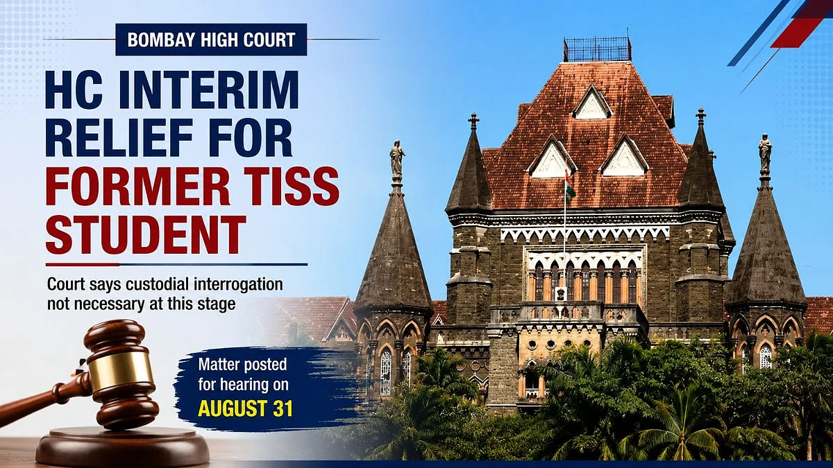 Bombay HC Grants Interim Relief To Former TISS Student In Campus Slogan Case
