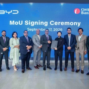 ONE Bank, BYD Bangladesh to facilitate new EV financing