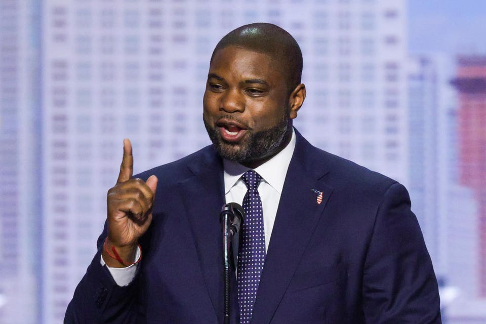 Byron Donalds Scrubs Trump References On Campaign Website—Latest Republican Distancing Themself