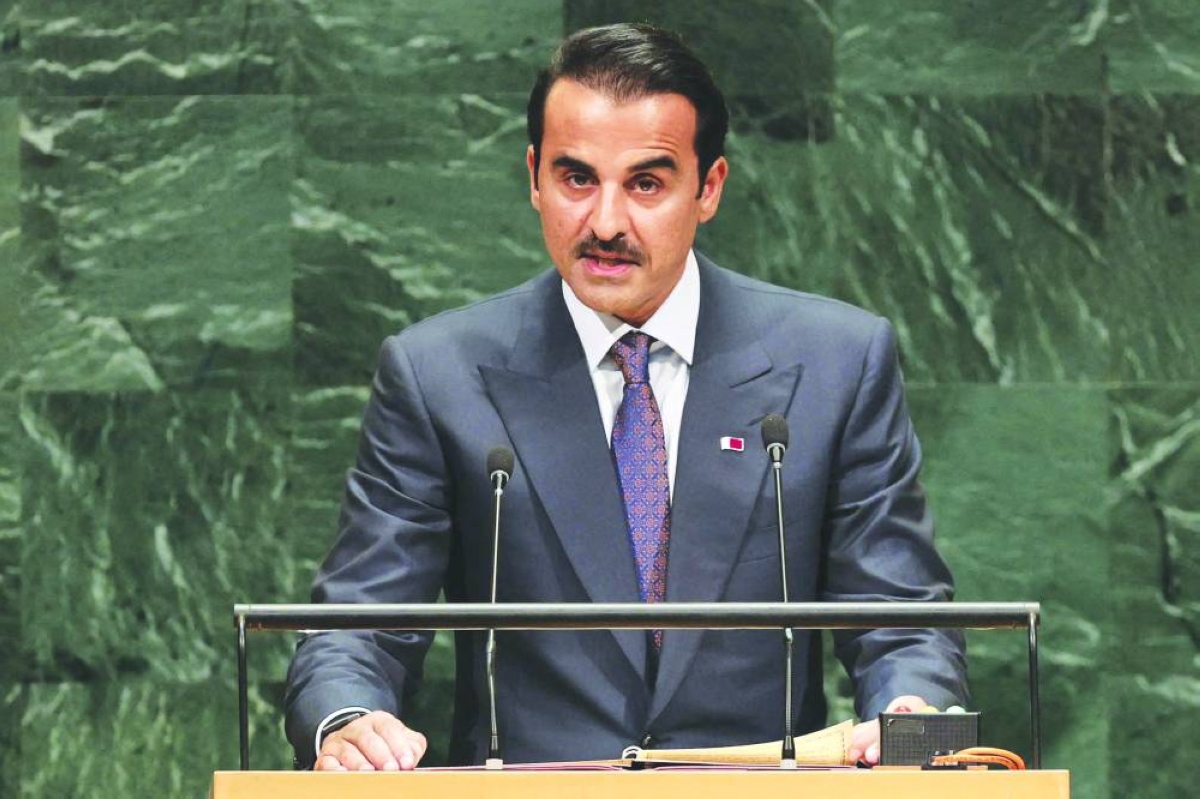 HH the Amir calls for return to negotiations