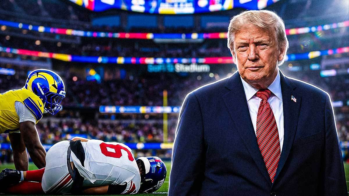 Giants news: Fans call out Donald Trump Curse after Jaxson Dart injury update