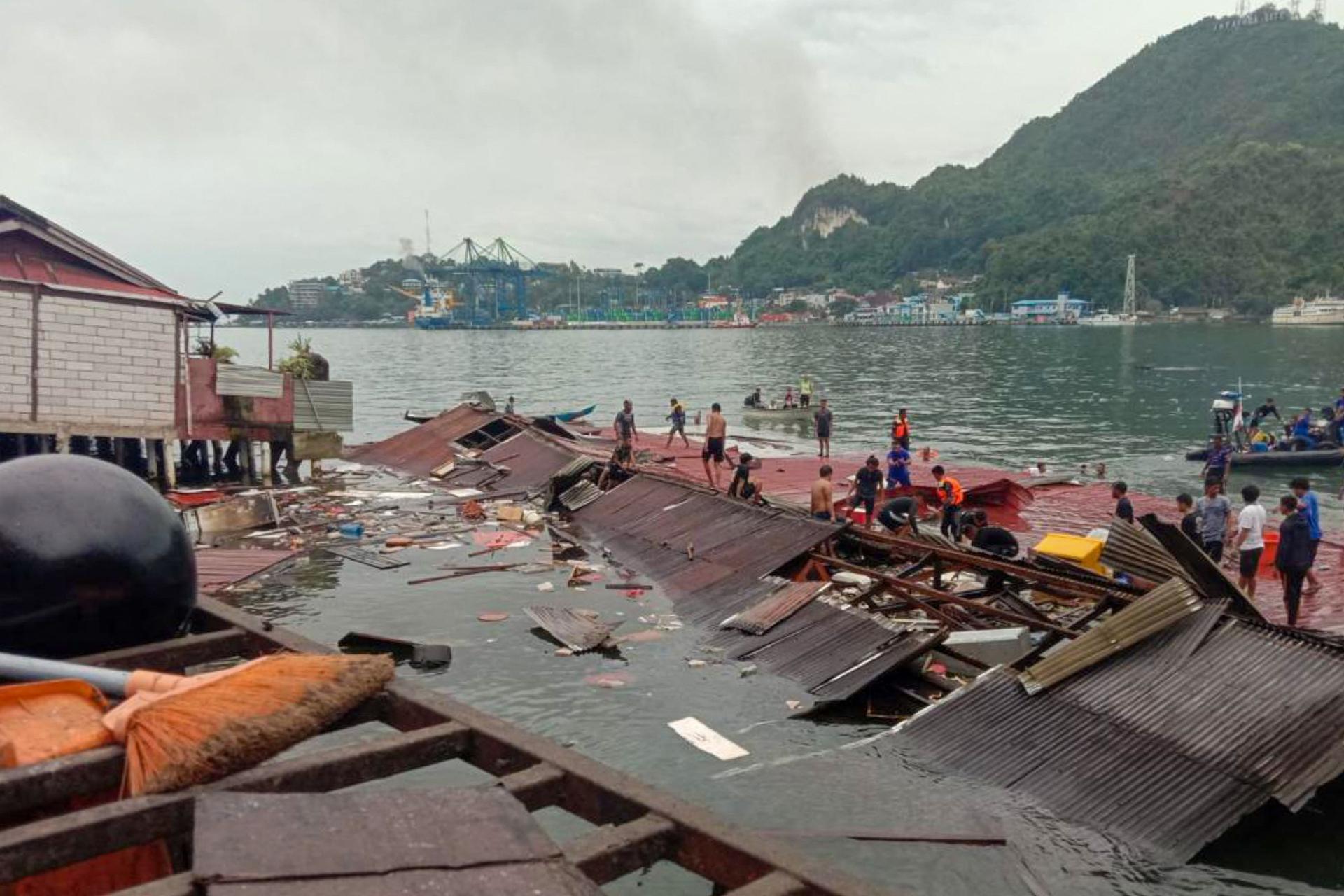 Magnitude 7.7 earthquake strikes off coast of Indonesia; tsunami warning issued