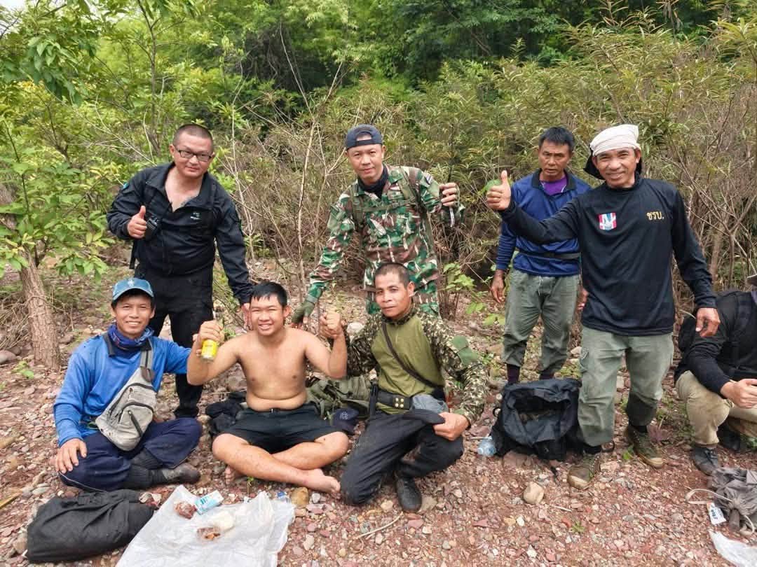 Missing Uncle and Nephew Found Alive in Doi Phu Nang National Park