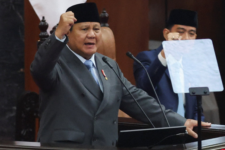 Prabowo touts self-sufficiency amid global uncertainty