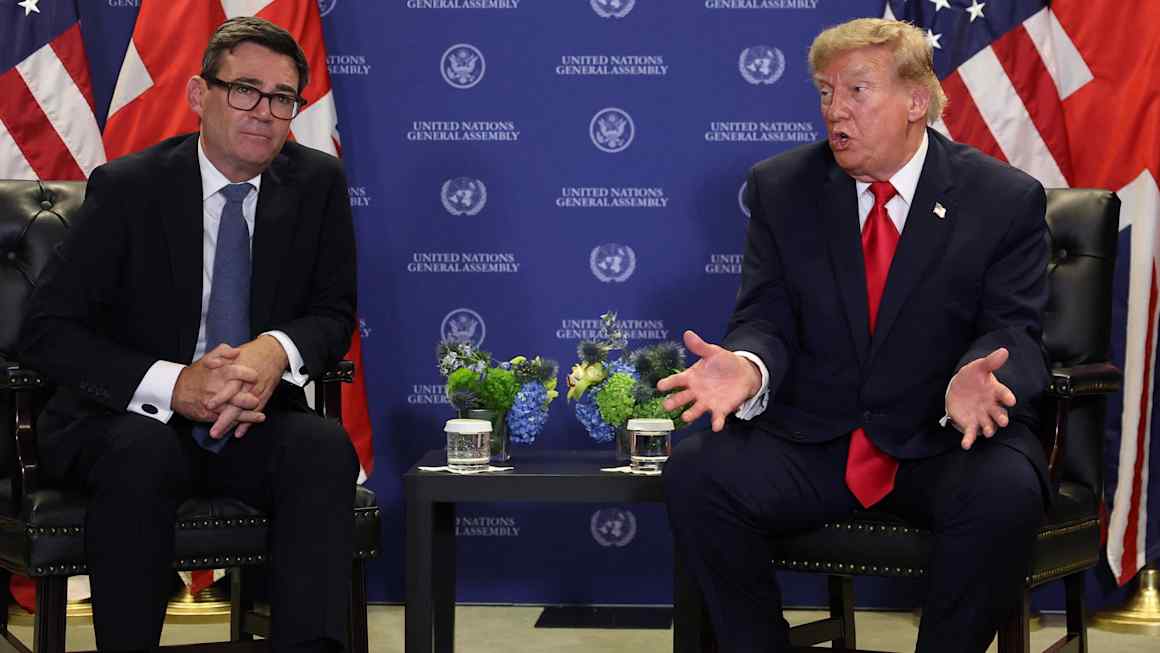 Trump rejects ‘globalist scheme’ to control AI in blow to Burnham