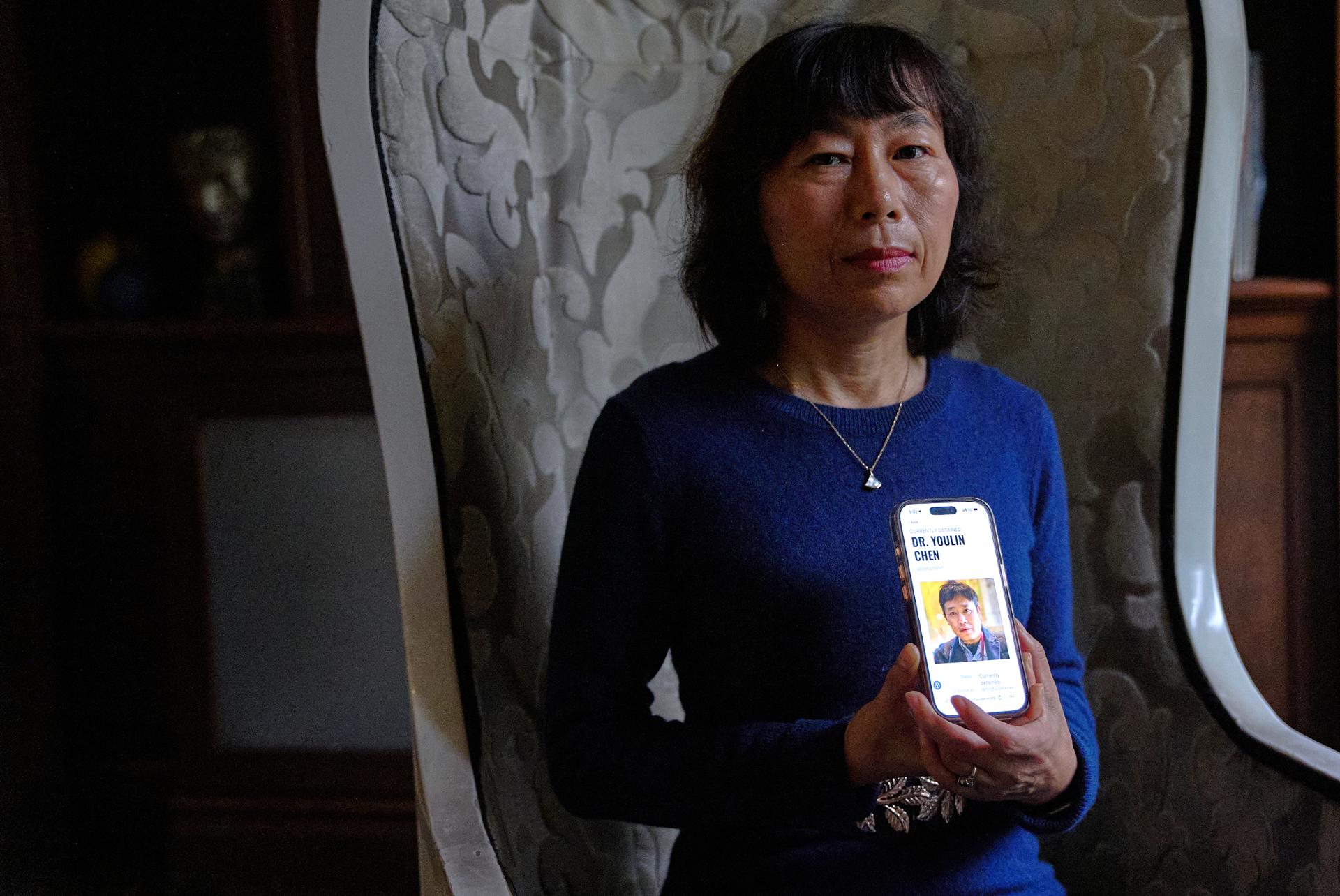 Wife of US seismologist held in China says Trump will ask Xi to free him