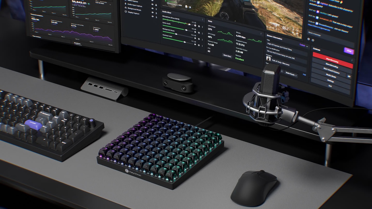 Keychron’s C100 Macro Pad Gives You 96 Blank Keys, But It Demands a Real Workflow