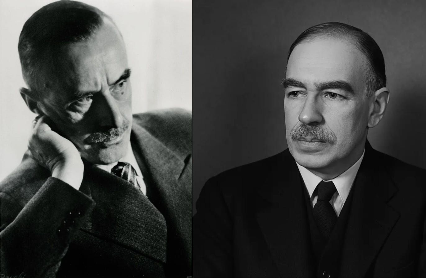 Chartbook 465 The Last of the Magicians: Thomas Mann, John Maynard Keynes and the Alchemy of Bourgeois Liberalism