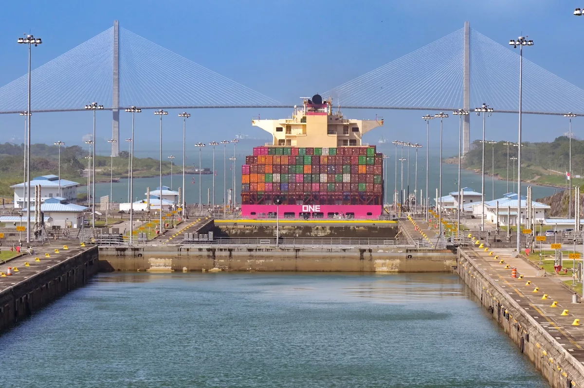 Panama Canal Backlogs Swell as Water Levels Fall