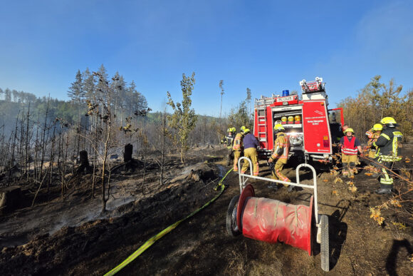 Germany Evacuates Nearly 2,000 People as Wildfire Spreads in the West