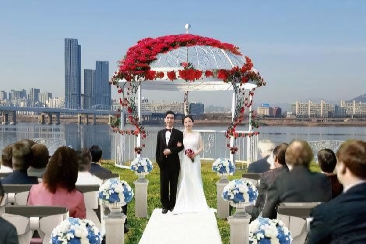 Seoul opens free Han River wedding program for young couples