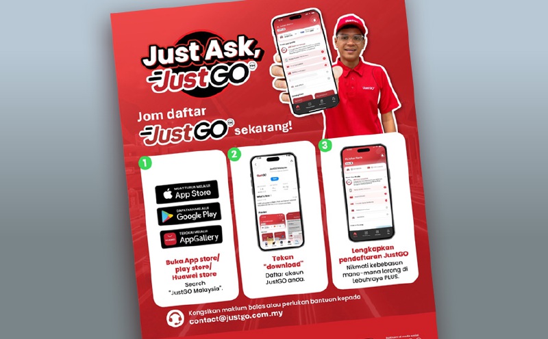 JustGO toll payment now available on Penang Bridge