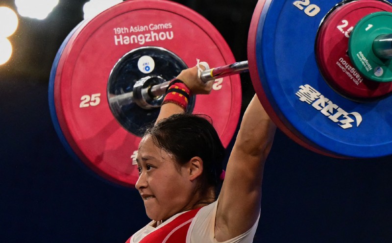 North Korea weightlifter sets three world records for Asian Games gold