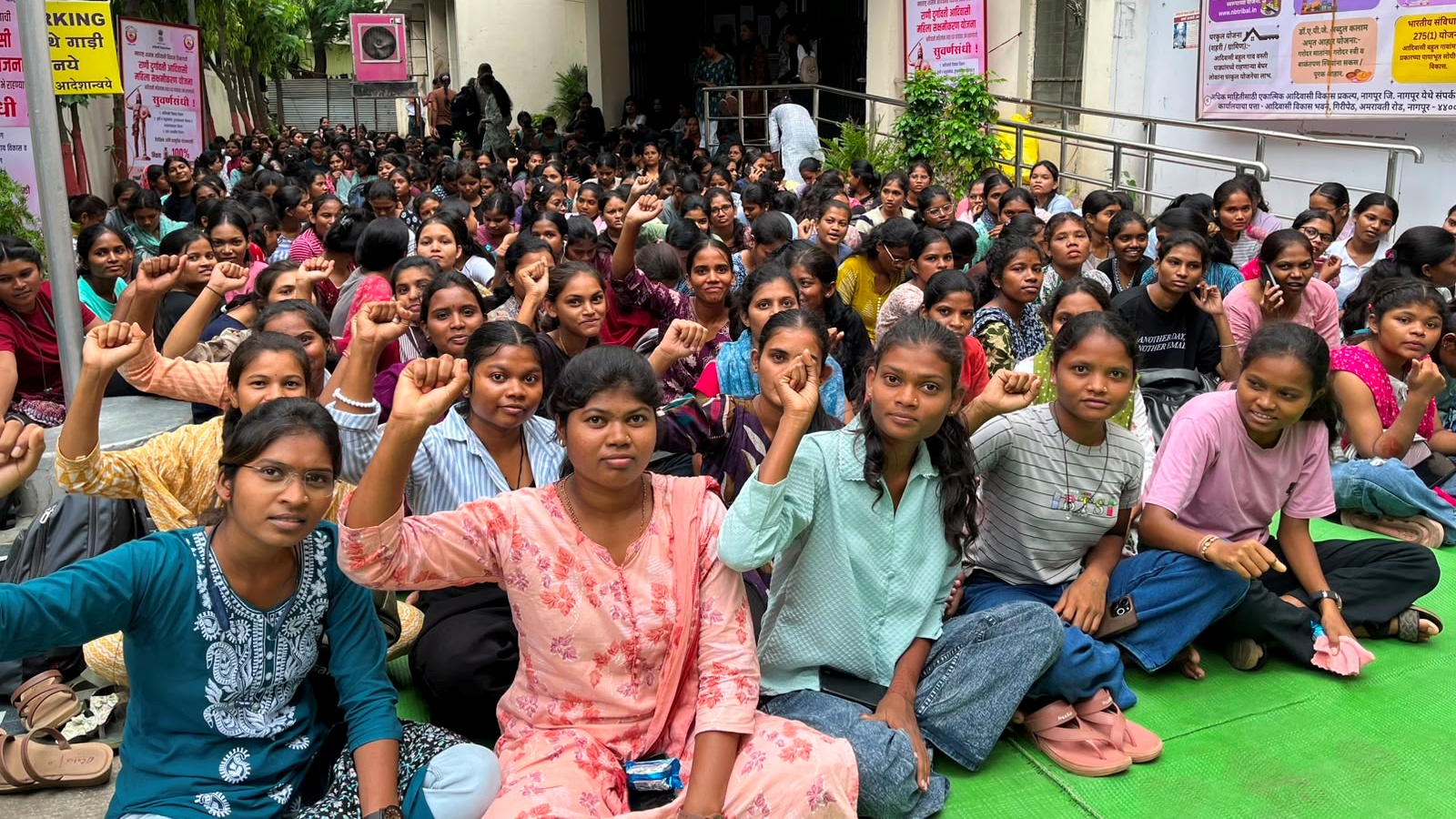 Maharashtra barred tribal students in government hostels from protesting. Then came the protests