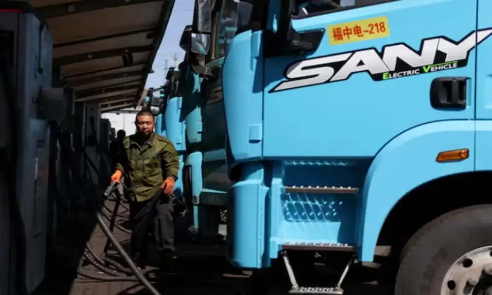 Iran war a boon for China’s e-trucks, fuelling export surge