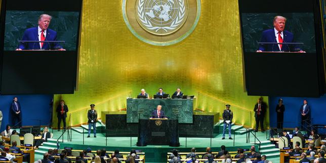At UN, Trump feigns hesitation between 'deal' and 'annihilation' of Iran