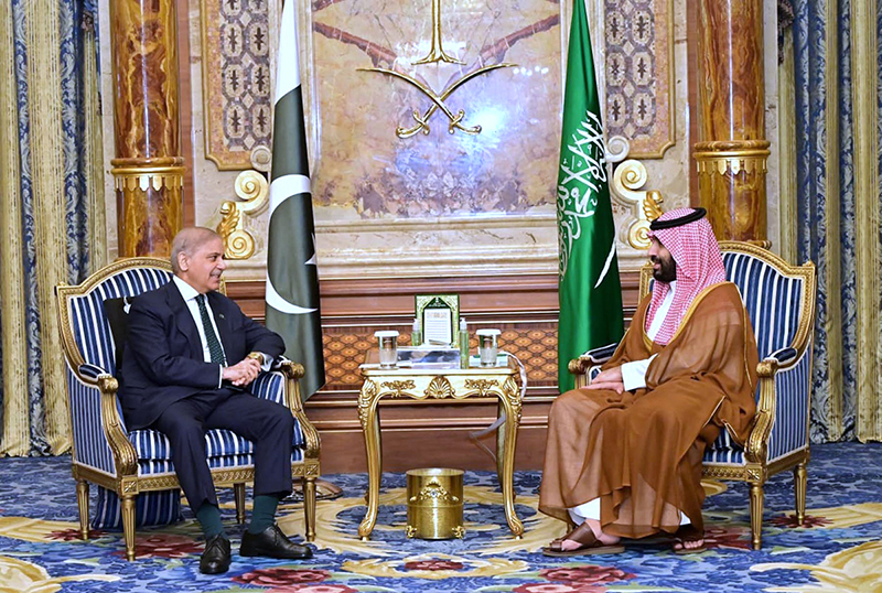 Pakistan stands shoulder to shoulder with KSA to safeguard its sovereignty, security: PM Shehbaz