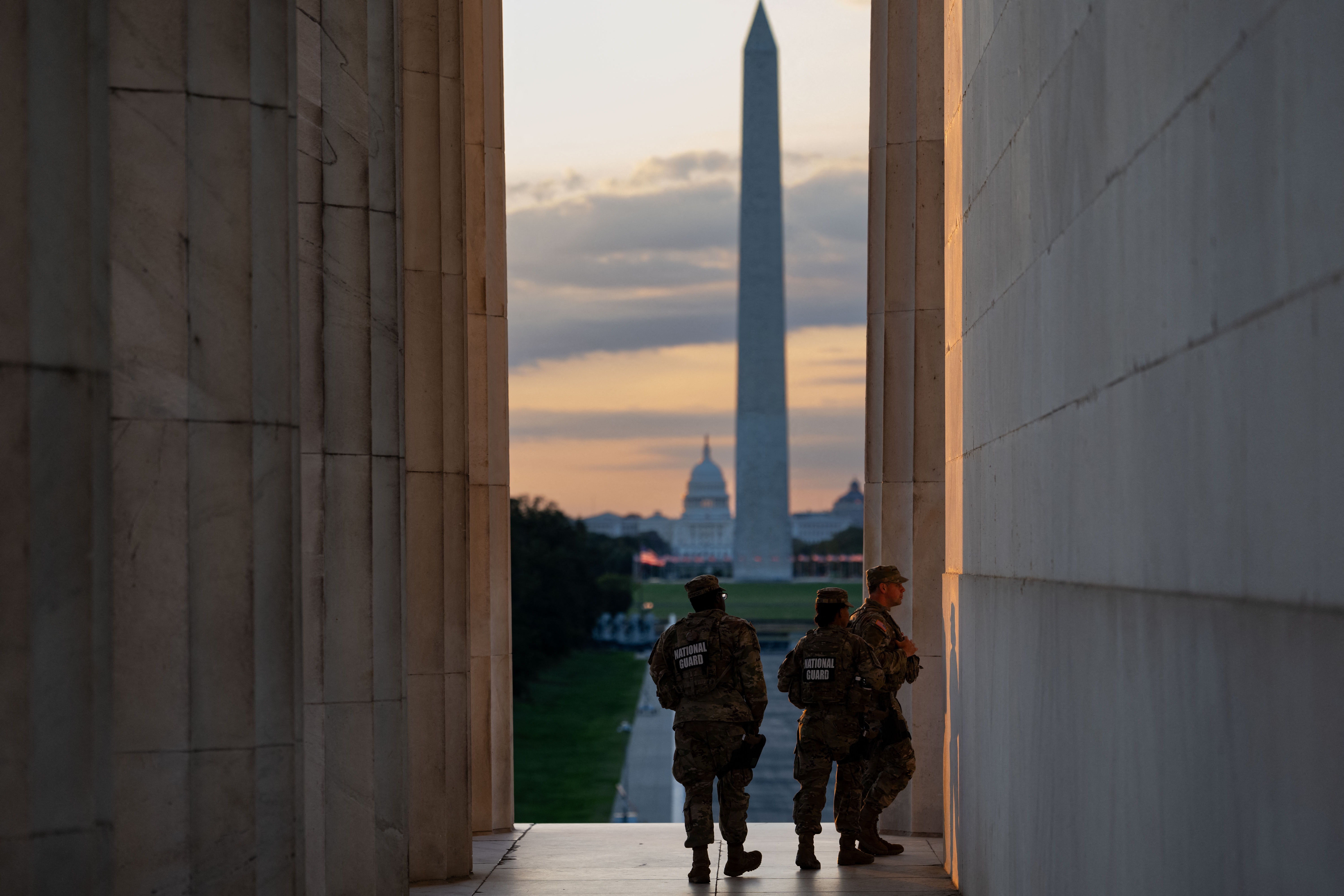 There's growing concern that Trump may deploy the National Guard ahead of elections