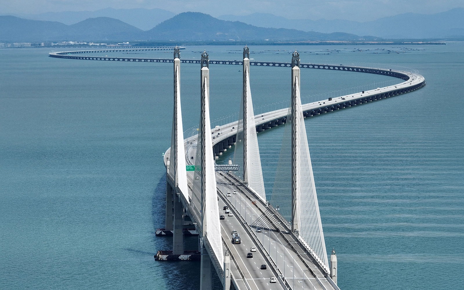 JustGO toll payment system at Penang Bridge