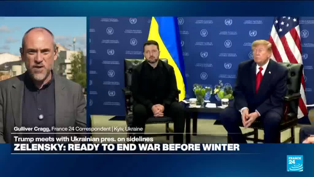 Trump and Zelensky discuss path to ending Ukraine war