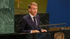 Netanyahu calls Macron's remarks on West Bank in UN speech 'grotesque'