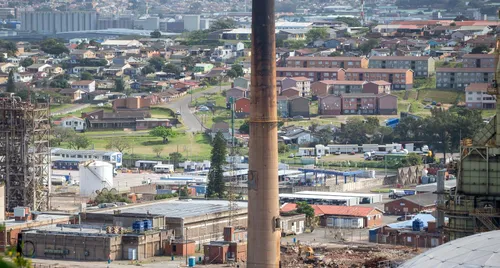 Drones reveal the contradictions of township life