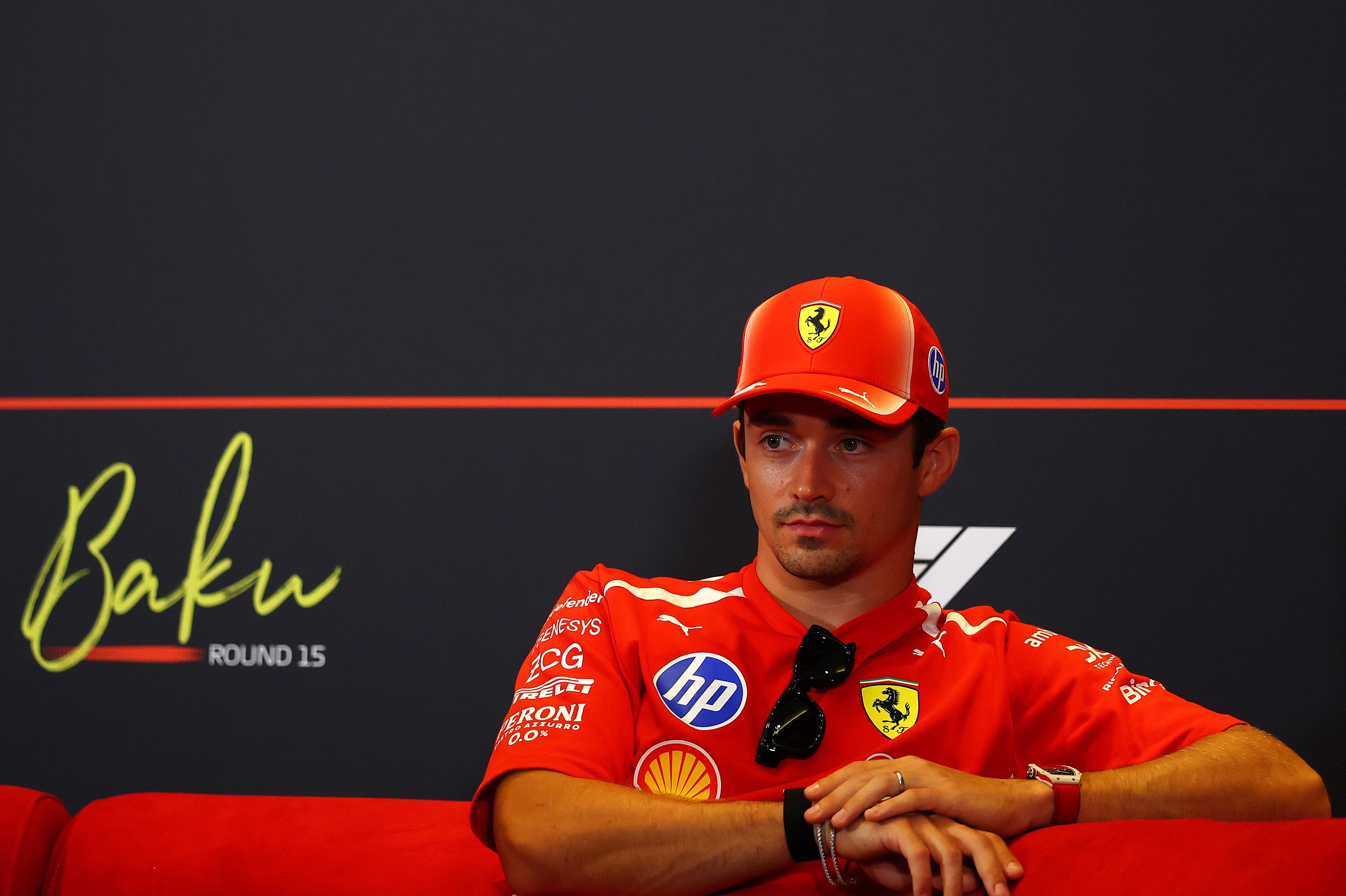 Charles Leclerc calls focus on Ferrari F1 ‘not really fair’