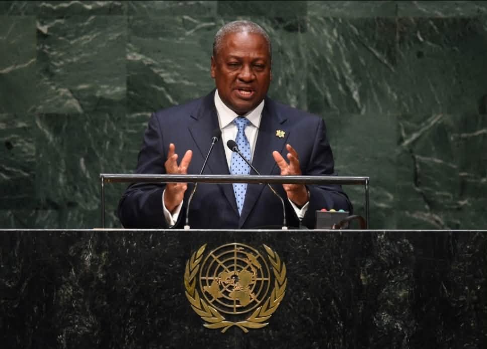 Mahama’s UN address to mark 25th by a Ghanaian president