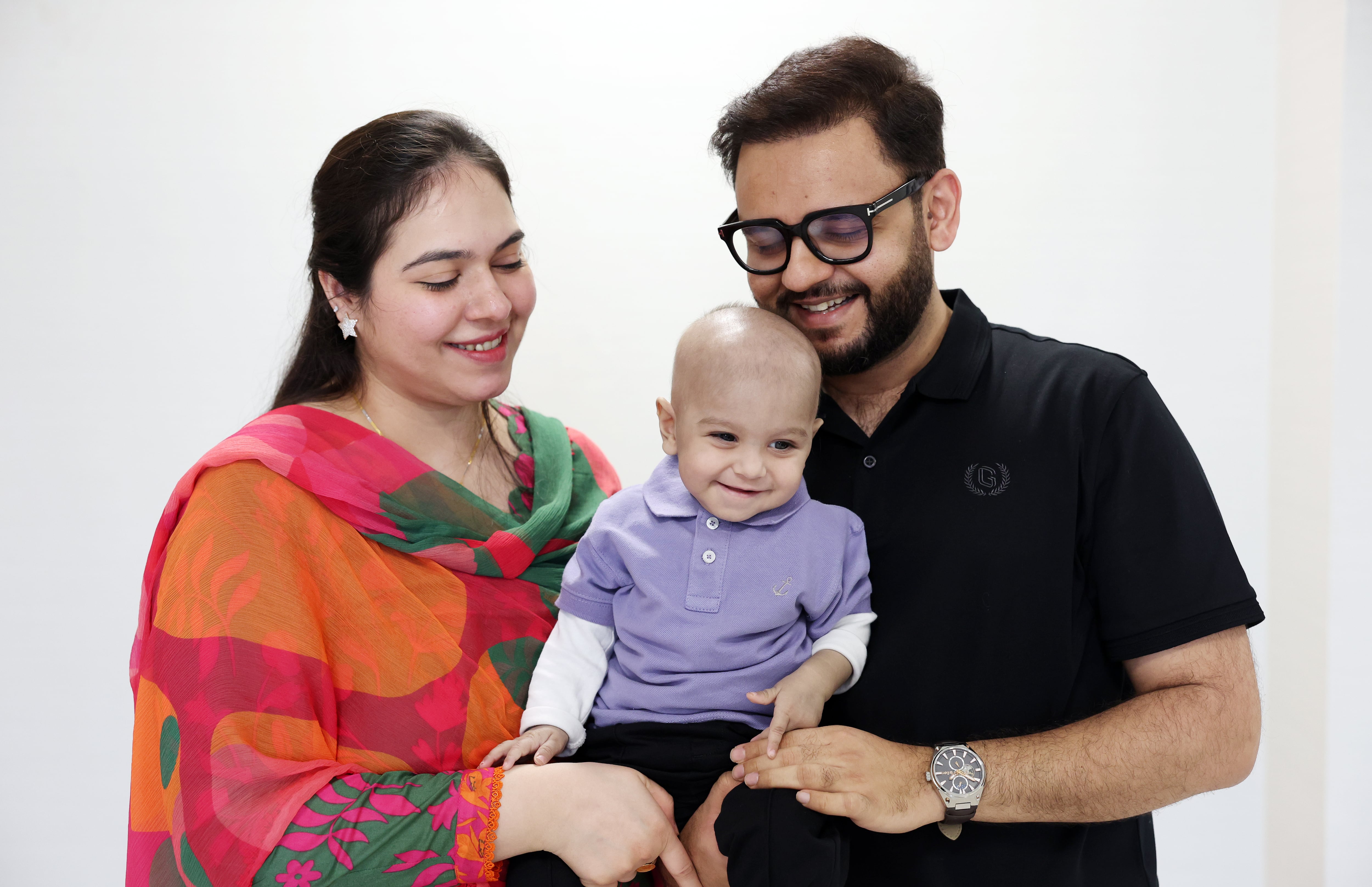 Boy's stem cell transplant gives hope to UAE family after loss of baby girl