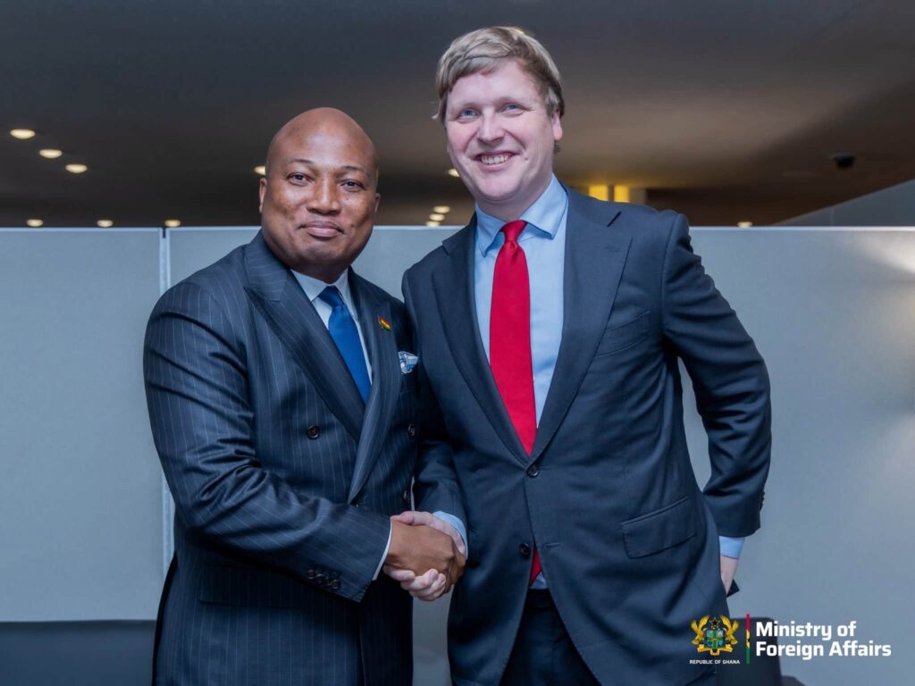 Ghana, Norway seek closer trade and security ties after UNGA talks
