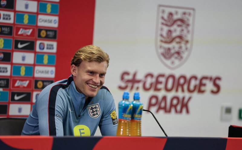 Branthwaite thrilled by England return after injury battles